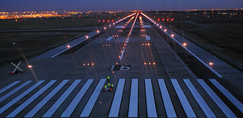 airport runway construction
